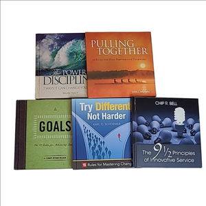 Set of 5 motivational, leadership, self-improvement books!